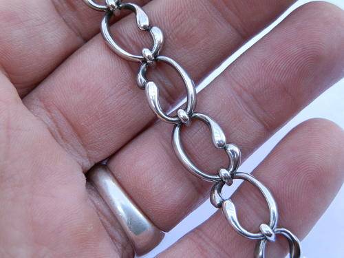 Heavy (15.3) sterling silver bracelet - thirty (30) days to pay