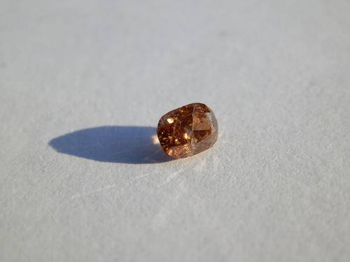 0.28 Ct natural fancy brown diamond - thirty (30) days to pay