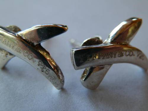 Sterling silver Tiffany earring - thirty (30) days to pay