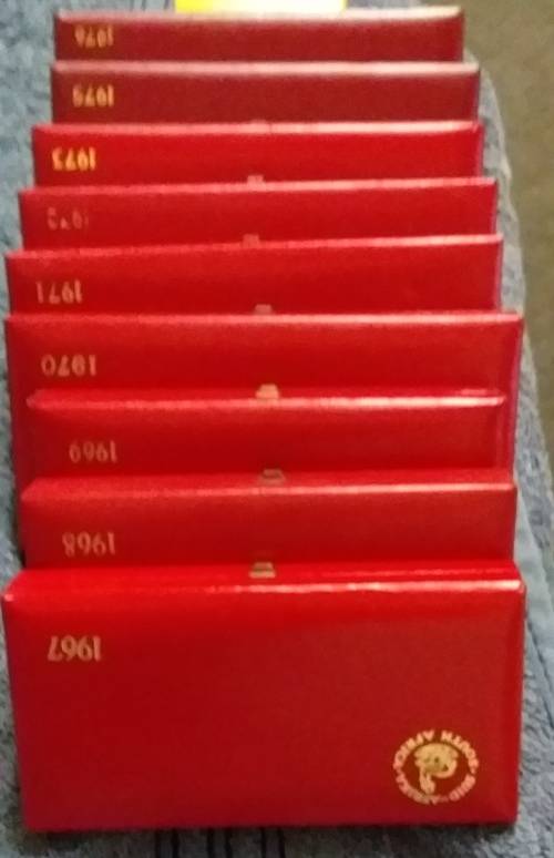 9 Empty Short Proof Boxes(Red)