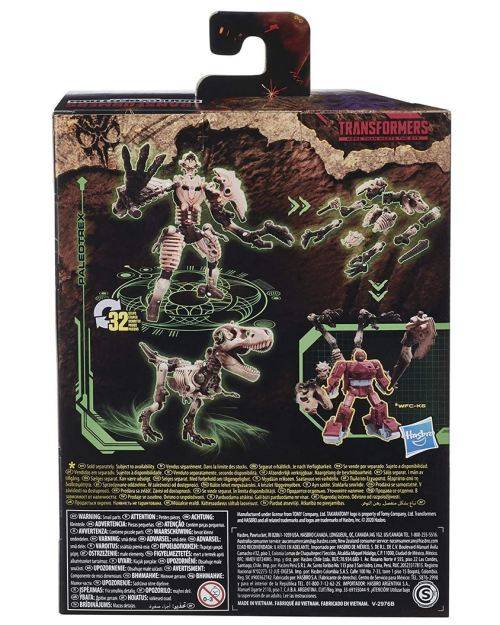 Transformers Generations War for Cybertron: Kingdom Deluxe WFC-K7 Paleotrex Fossilizer Action Figure