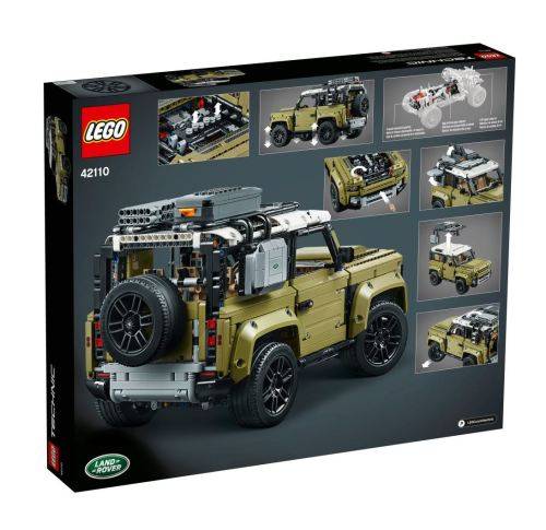 LEGO 42110 Technic Land Rover Defender 4x4 Set (Discontinued by Manufacturer 2019) Collector's Grail