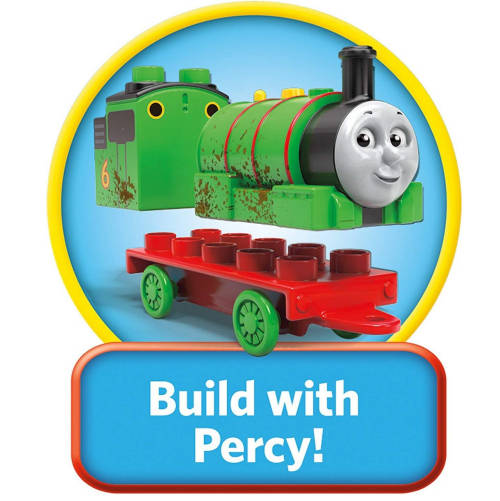 Mega Bloks Thomas and Friends Sodor Wash Down Playset Collectible (50 Pieces)