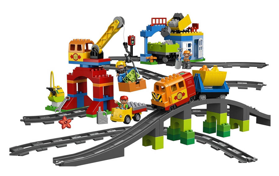 LEGO 10508 Duplo Deluxe Train Set (Discontinued by Manufacturer 2013) Very Rare