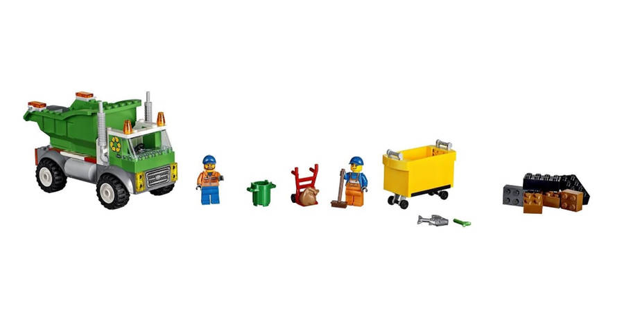 LEGO 10680 Juniors Garbage Truck (Discontinued by Manufacturer 2015) Very Rare