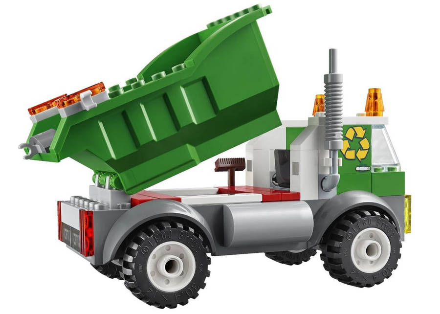 LEGO 10680 Juniors Garbage Truck (Discontinued by Manufacturer 2015) Very Rare