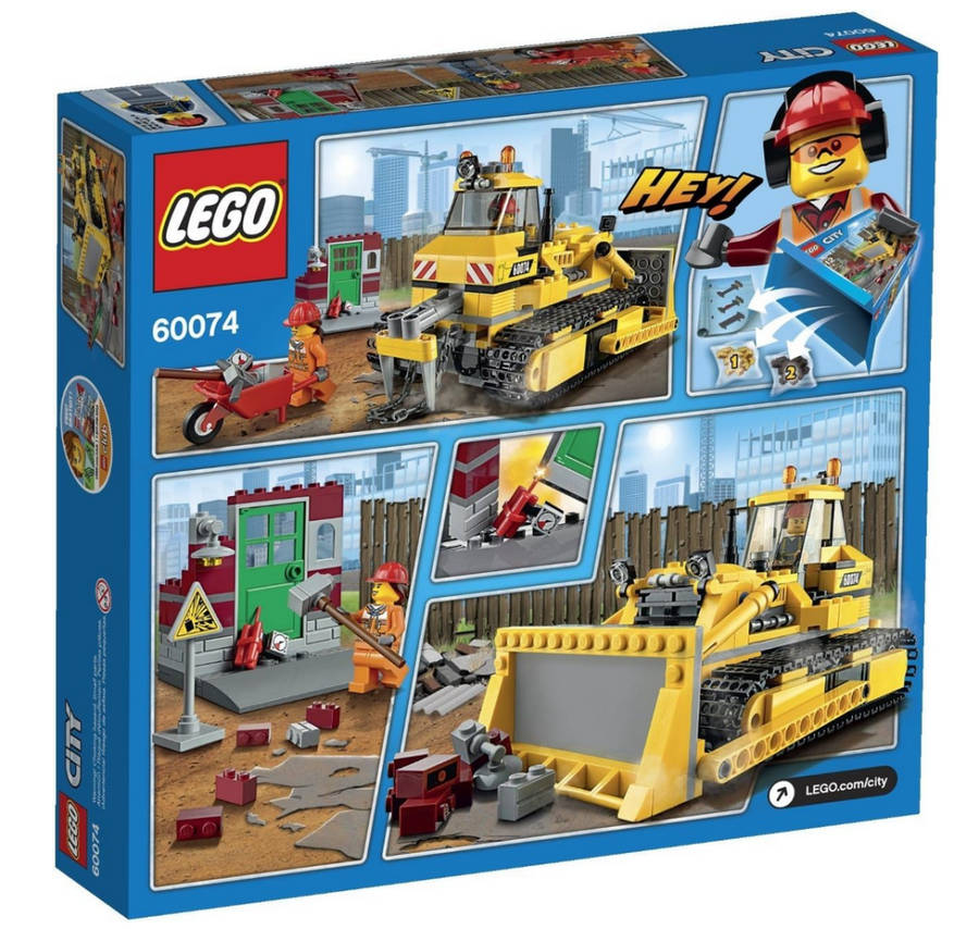 LEGO 60074 City Bulldozer (Discontinued by Manufacturer 2015) Ultra-rare find