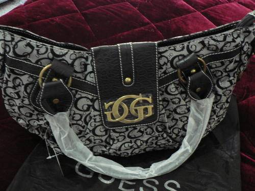 Guess Handbag(Big Black Designer Guess Handbag)