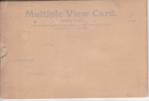 ANTIQUE POSTCARD(BOOK POST) GOVERNMENT BUILDINGS PRETORIA