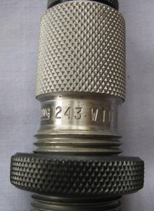 Reloading Equipment with Winchester 243 dies
