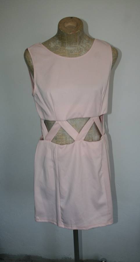 Pink Cut Out Dress Size:14/38