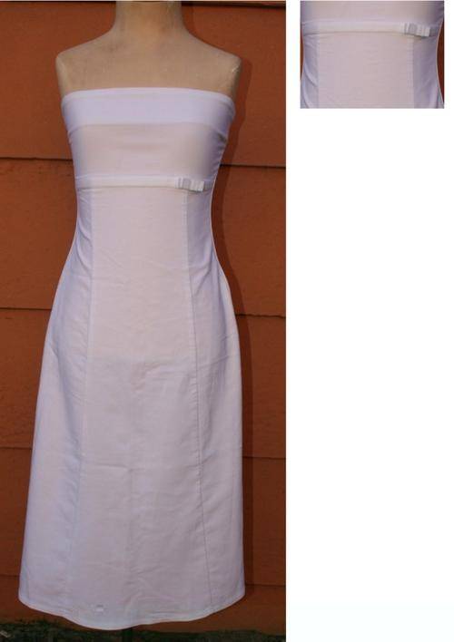White Dress with Bow Detail size 32
