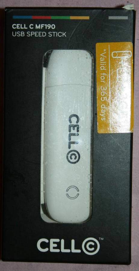 Cell c MF190 USB SPEED STICK/modem