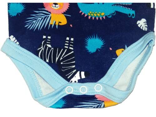 RETAIL PRICE: R 189 Animal Print Baby Grow 0 - 3 Months