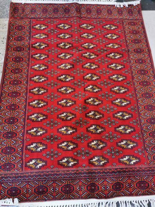 BARGAIN LOCKDOWN SALE - FINE PERSIAN TORKAMAN CARPET