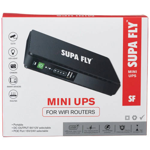 Mini DC UPS for Routers