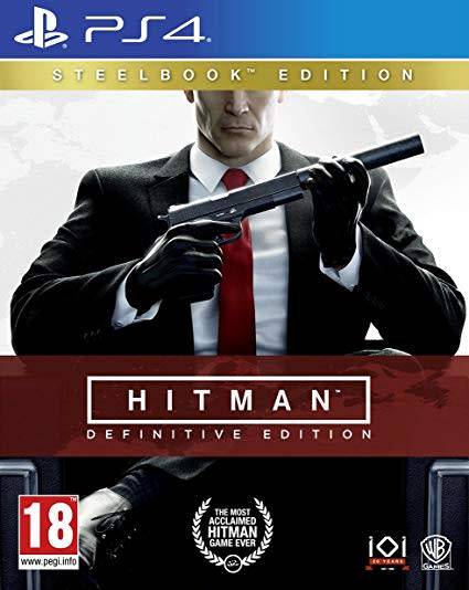 Hitman Definitive Edition Steelbook Playstation 4 PS4