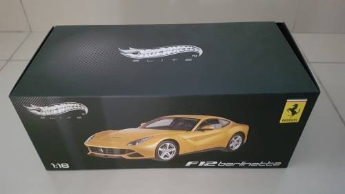 1:18 Hot Wheels Elite Ferrari F12 Berlinetta