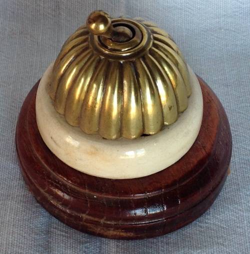 Antique Brass Light Switch