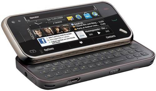 N97 style sliding smartphone,Windows 6.1 Mobile,Dual camera,Wi-Fi,Java,QWERTY