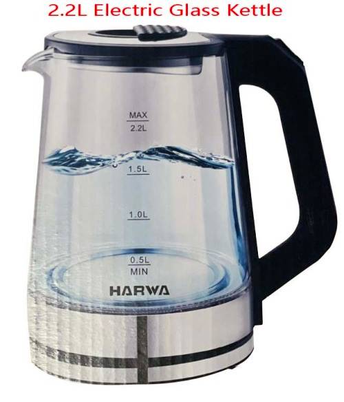 2.2L Electric Glass Kettle