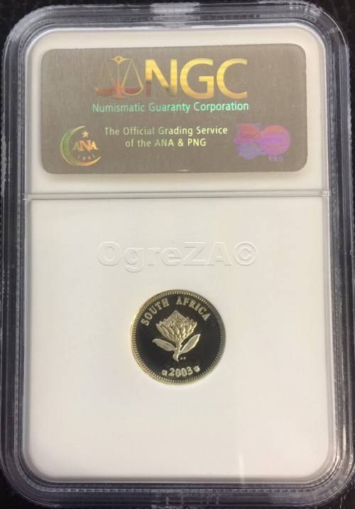 2003 S.Africa 2.5C Eagles PF69UC