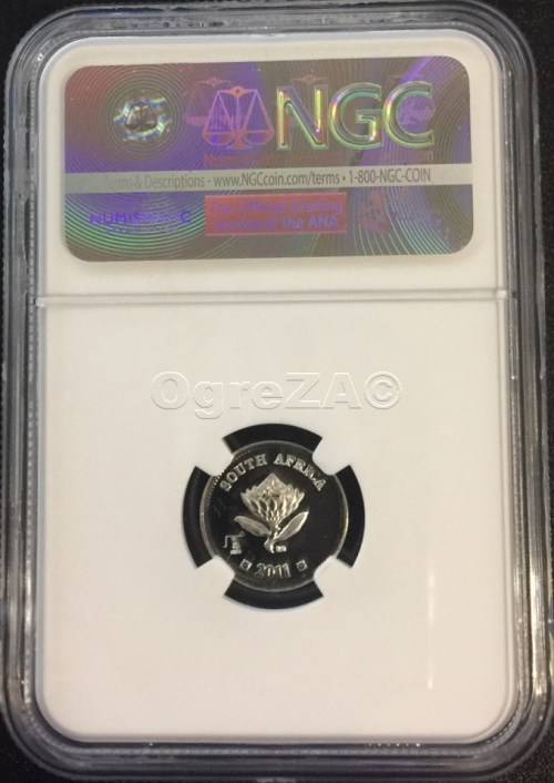 2010 S.Africa S2.5C MAIL STEAMSHIP - FLYPRESS MS68