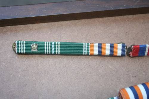 Anglo Boer war medal , WW2 Medals and SA Army set to Father and son