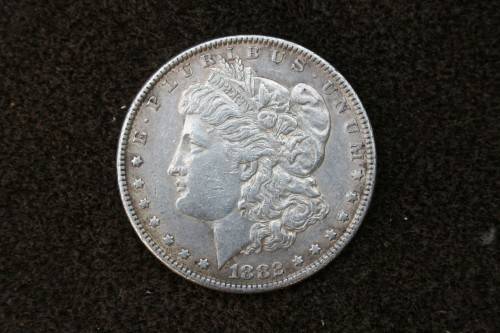American 1882 Silver Morgan Dollar