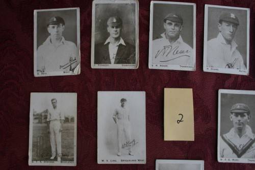 Cricket Cigarette cards