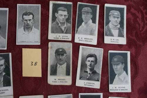 Cricket Cigarette cards