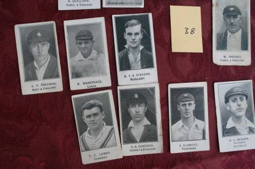 Cricket Cigarette cards