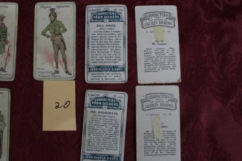 Characters From The Works of Dickens  Cigaret cards