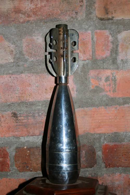 CHROMED MOUNTED MORTAR