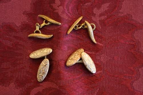 2 sets of antique Cufflinks