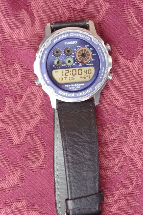 Casio Penta Graph 200m watch Working order