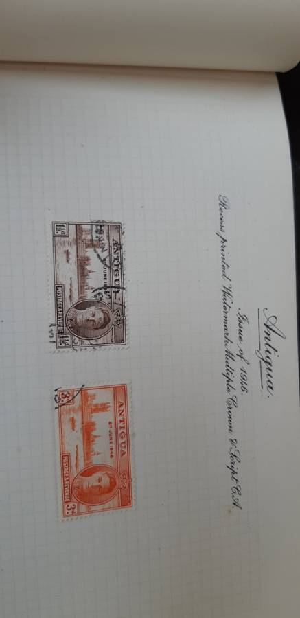 Victory and Peace stamps 1945-1946. Full set Album