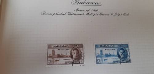 Victory and Peace stamps 1945-1946. Full set Album