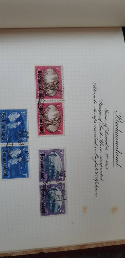 Victory and Peace stamps 1945-1946. Full set Album