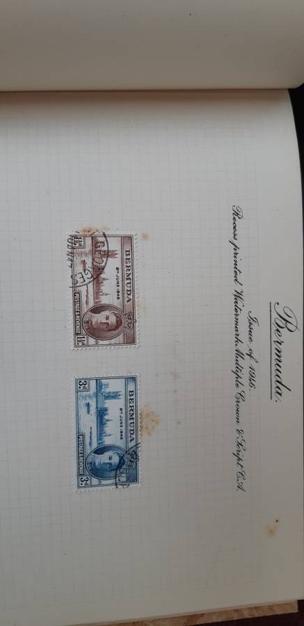 Victory and Peace stamps 1945-1946. Full set Album