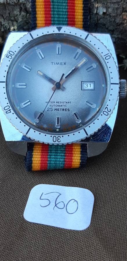 Rare Timex Divers watch 25m Water resistant