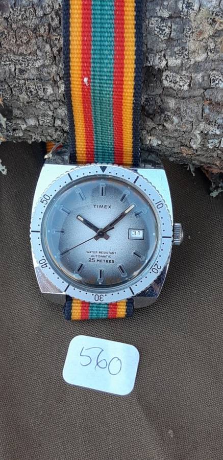Rare Timex Divers watch 25m Water resistant