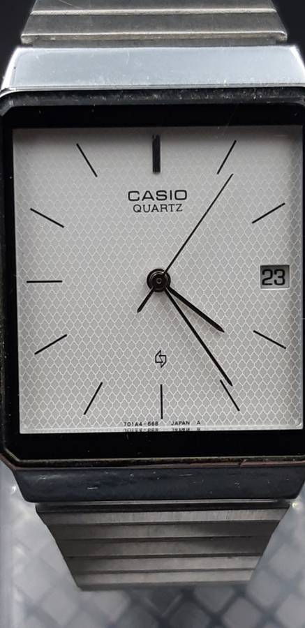 Casio mens watch from 1980s in very good condition