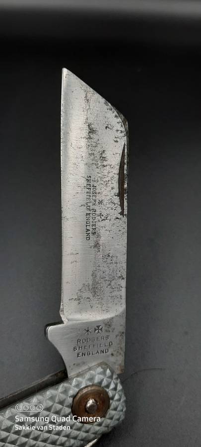 Navy Pocket knife, Never been sharpened . Rodgers Sheffield