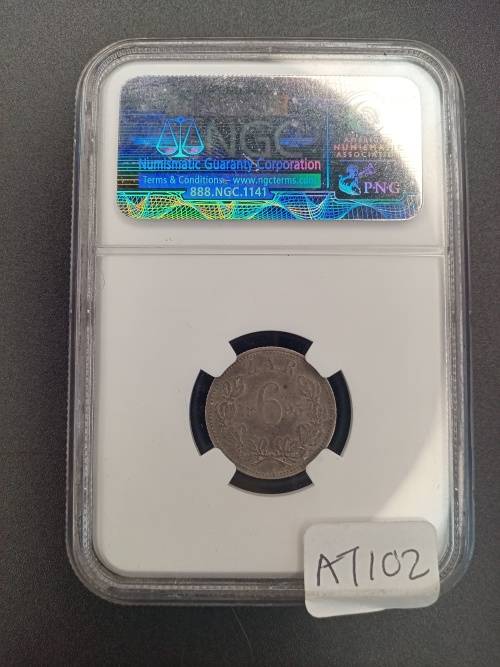 1895 ZAR 6P COIN