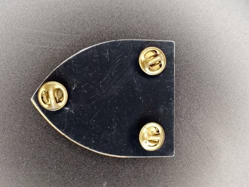 Original metal shoulder flash