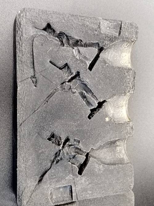 Molds for lead soldiers
