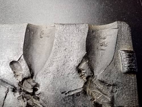 Molds for lead soldiers