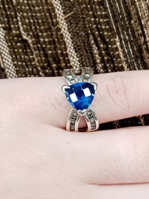 Ladies ring sterling silver Size L.5