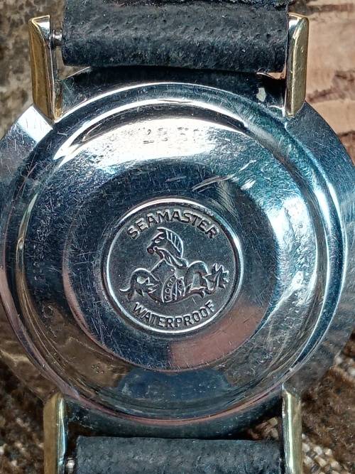 Omega seamaster De Ville wrist watch original crown 32mm ex crown WORKING